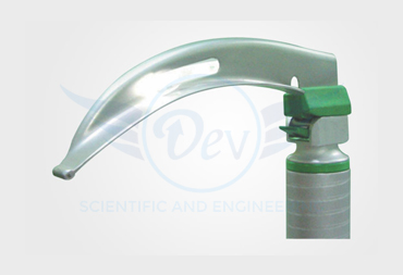 MACINTOSH TYPE DISPOSABLE FIBRE OPTIC LARYNGOSCOPE BLADES