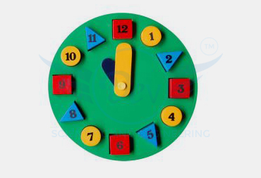 CONSTRUCT A CLOCK (WOODEN)