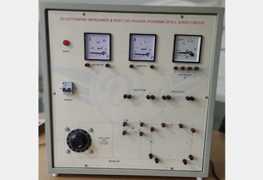 TO DETERMINE IMPEDENCE AND PLOT THE PHASOR DIAGRAM OF R-L-SERIES CIRCUIT