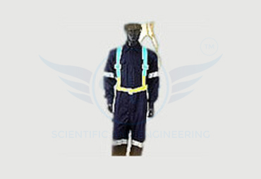 NYLON SAFETY BELT WITH PLATED BUCKLE