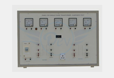 PANEL FOR SINGLE PHASE TRANSFORMER SUMPNERS TEST