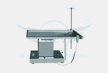 OPERATION TABLE FOR DOGS AND SMALL ANIMALS MADE OF IRON WITH S.S TOP