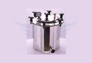 PORTABLE SEMI AUTOMATIC AUTOCLAVE