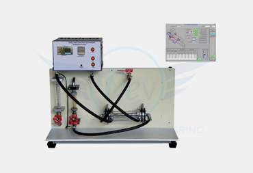 SHELL AND TUBE HEAT EXCHANGER WITH DATA ACQUISITION