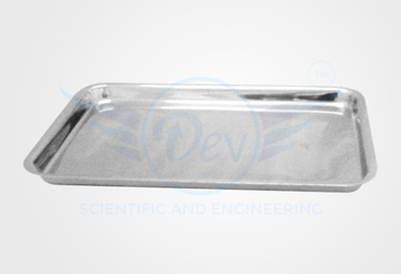SHALLOW TRAY STAINLESS STEEL