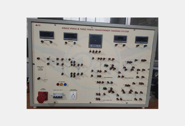 SINGLE PHASE AND THREE PHASE TRANSFORMER TRAINING SYSTEM