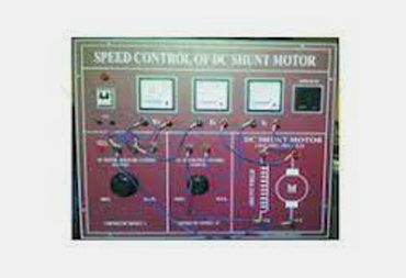 SPEED CONTROL OF DC SHUNT MOTOR