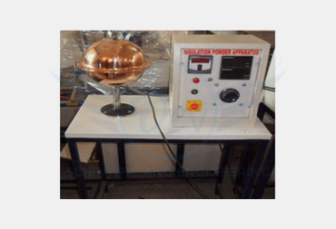 THERMAL CONDUCTIVITY OF INSULATING POWDER