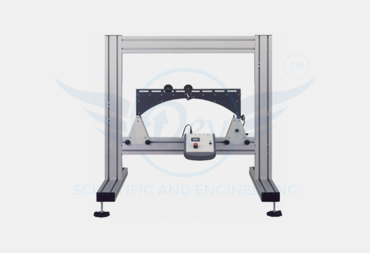 THREE HINGED ARCH APPARATUS WITH DATA ACQUISITION