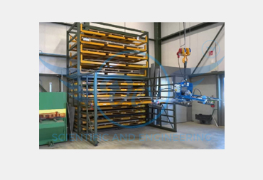 METAL STORAGE RACKS