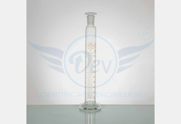 MEASURING CYLINDER, WITH STOPPERS, CLASS B
