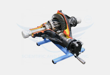 WORKING MODEL OF CLUTCH TYPE DIFFERENTIAL