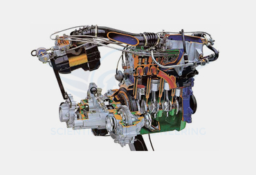 WORKING MODEL OF MPFI PETROL ENGINE