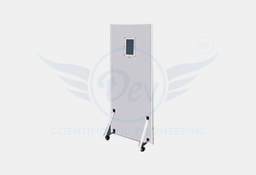 X-RAY LEAD LINED PROTECTION SCREEN FULL