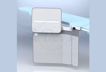 X-RAY TABLE MOUNTED SHIELD
